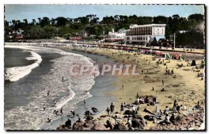 Old Postcard Perros Guirec Beach Trestraou