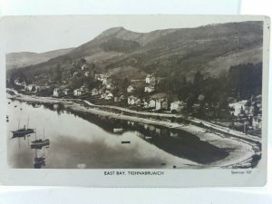 Vintage Rp Postcard East Bay Tighnabruaich Real Photo by Cuthbert Spencer Bute