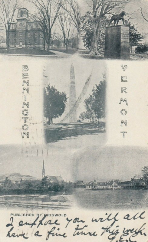 BENNINGTON, Vermont, 1907; Multiview