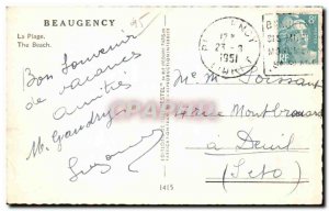 Beaugency - The Beach - Old Postcard