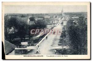 Old Postcard Mourmelon the Great General view and camp entrance