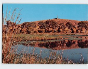 Postcard Millpond Whitman Mission National Historic Site, Walla Walla, WA