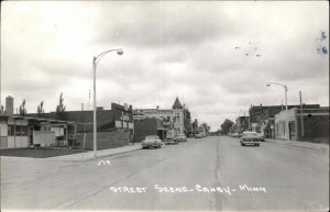 Canby MN Street Scene Real Photo Postcard