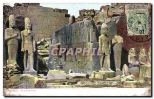 Postcard Ancient Egypt Egypt Thebes Ramesseum