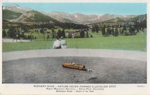Rocky Mountain National Park Burlington Route USA Postcard