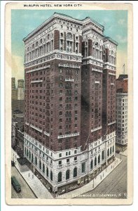 New York, NY - McAlpin Hotel - 1922