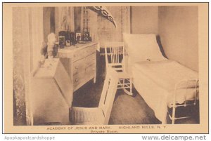 Private Room Academy Of Jesus and Mary Highland Mills New York Albertype