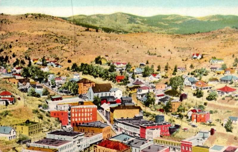 Colorado Central City Panoramic View 1960