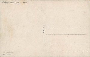 Norwegian composer Edvard Grieg - Peer Gynt - Suite artist L. Richard Postcard