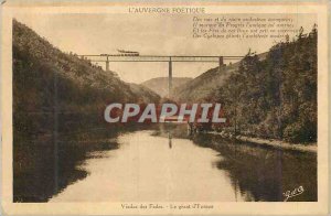 Old Postcard Auvergne Picturesque Fades Viaduct Le Geant Europe