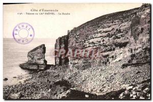 Old Postcard Cliffs of Cap Frehel La Banche