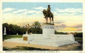 Monument to Nathaniel Greene - Greensboro, North Carolina NC  