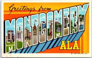 M-44418 Greetings from Montgomery Alabama USA