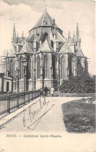 B93602 mons cathedrale sainte waudru belgium