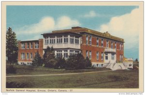 Norfolk General Hospital, Simcoe, Ontario, Canada, 20-30s