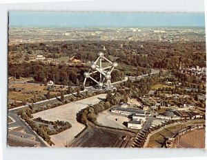 Postcard Panorama with Heysel Brussels Belgium