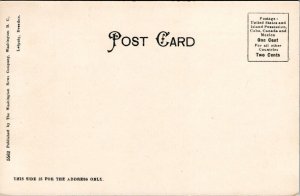 Postcard White House, Washington D.C.  UB Washington News Co