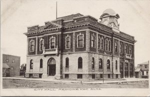 City Hall Medicine Hat Alberta AB Miers Postcard H57