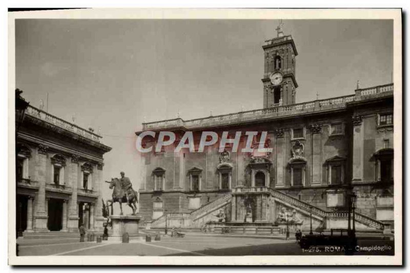 Old Postcard Roma Campidoglio