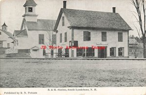 Depot, New Hampshire, South Lyndeboro, Boston & Maine Railroad Station