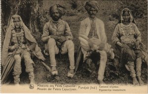 PC INDIA, MISSIONS DES PÃRES CAPUCINS, Vintage Postcard (b29067)