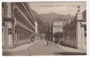 Boulevard Latapie Flurin Cauterets France 1910s postcard