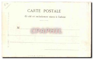 Old Postcard Auvergne Baptismal font Church of I Menat