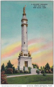 Connecticut New Haven Soldiers Monument East Rock Park