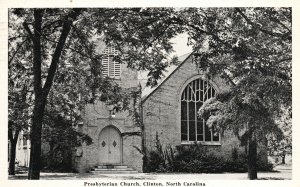 Vintage Postcard 1945 Presbyterian Church Clinton North Carolina N.C.