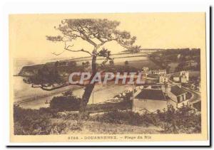 Douarnenez Old Postcard Rice Beach