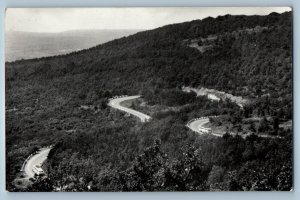 Hungary Postcard Matra Mountain Range c1910 Antique Posted RPPC Photo