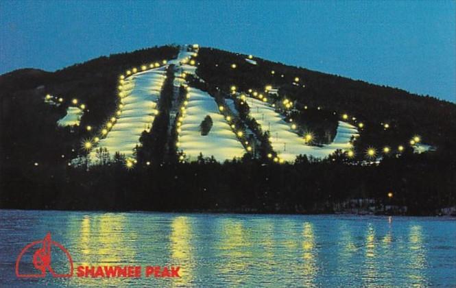 Maine Bridgton Shawnee Park Night Skiing Facility