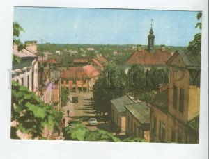 469668 USSR 1978 year Estonia Tartu City Hall and Lathe street postcard