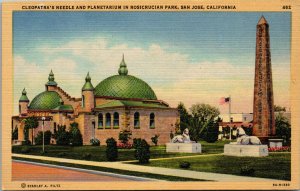 San Jose, California Cleopatra's Needle, Planetarium Park-A32 