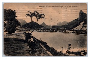 Avenida Beira-mar-Botafogo Rio de Janeiro Brazil DB Postcard U12