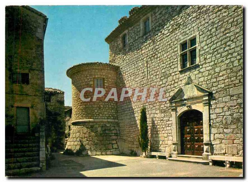 Modern Postcard Gourdon Alpes Maritimes Le Vieux Chateau