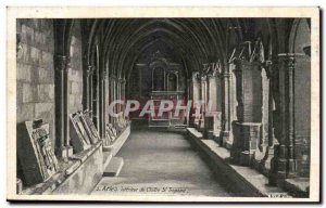 Arles - Interior of Cloitre Saint Trophime - Old Postcard