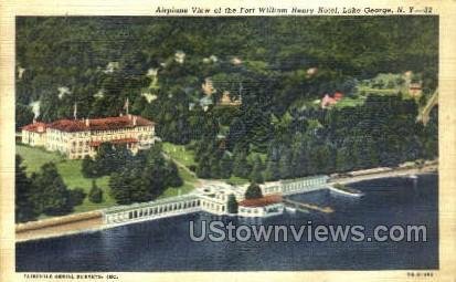 Ft William Henry Hotel in Lake George, New York