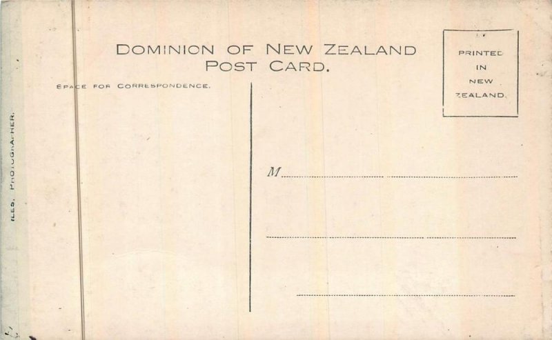 WAIROA GEYSER NEW ZEALAND POSTCARD (c. 1910)