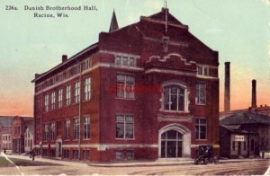 DANISH BROTHERHOOD HALL, RACINE, WI 