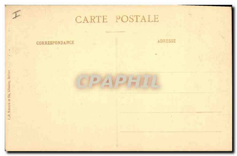 Old Postcard Belfort Porte de France