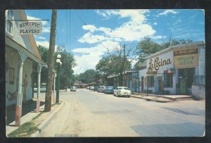 OLD ALBUQUERQUE NEW MEXICO NM OLD TOWN VINTAGE CARS POSTCARD