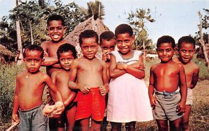 Happy Fijian Children Fiji Unused 