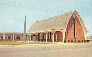 OCEAN CITY, MD Maryland    FIRST PRESBYTERIAN CHURCH    Chrome Postcard