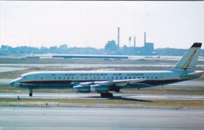 Eastern Airlines Douglas DC8-21 Golden Falcon