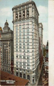 Hanover National Bank, Manhattan, New York City, Early Postcard, Unused