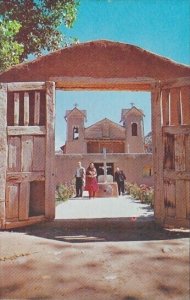 View Of The Famous El Santuario De Chimayo New Mexico