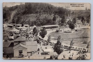 J87/ Pennsboro West Virginia Postcard c10 Ritchie County Fairgrounds Track 958