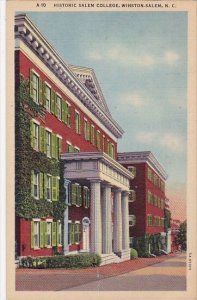 Historic Salem College Winston Salem North Carolina 1949