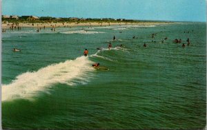 South Carolina Ocean Fun At Pawley's Island 1969